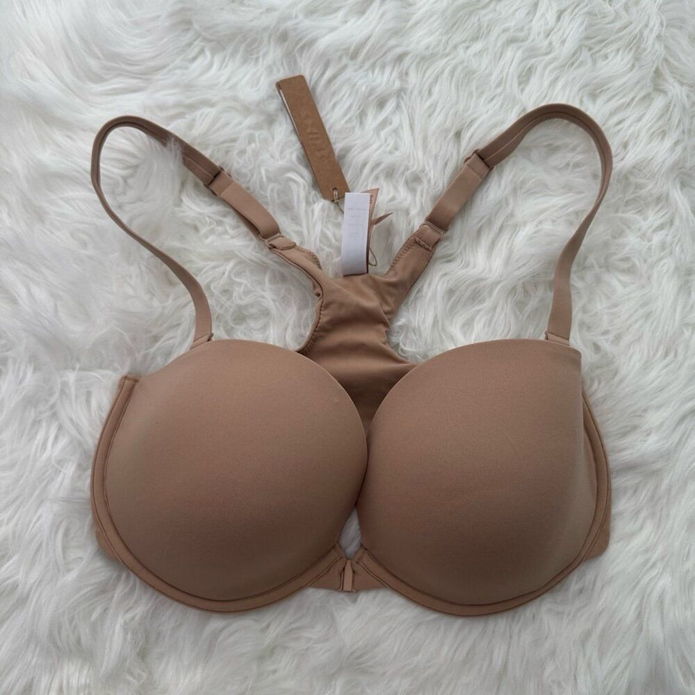 Skims Fits Everybody Racerback Demi Bra Clay Size 34DDD